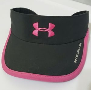 pink under armour visor